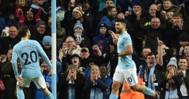 Agüero coştu, Manchester City farka koştu