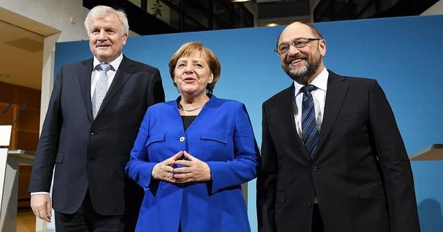 Almanya&#039;da CDU/CSU ile SPD koalisyon için anlaştı