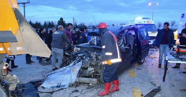 Ankara&#039;da trafik kazası: 4 ölü