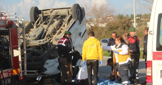 Antalya&#039;da trafik kazası: 1 ölü, 3 yaralı