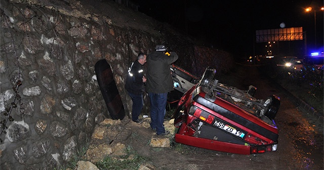 Bartın&#039;da trafik kazası: 1 ölü, 2 yaralı