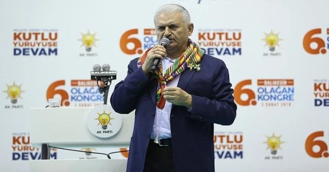 Başbakan Yıldırım Balıkesir'de konuştu