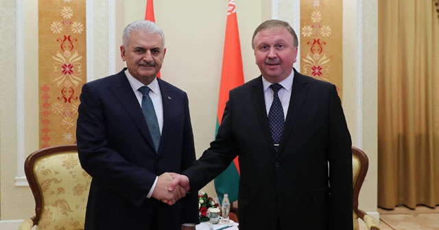 Başbakan Yıldırım Belarus&#039;ta konuştu: Önemli kararlar aldık