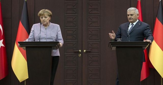 Başbakan Yıldırım ve Merkel&#039;den önemli açıklamalar