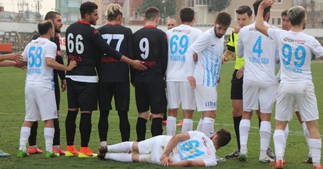 Batman Petrolspor - Kemerspor 2003 maçında sıra dışı baraj!