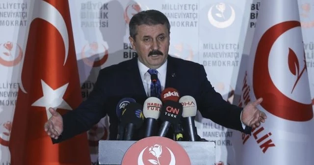 BBP Genel Başkanı Destici: BBP ittifakın yanındadır