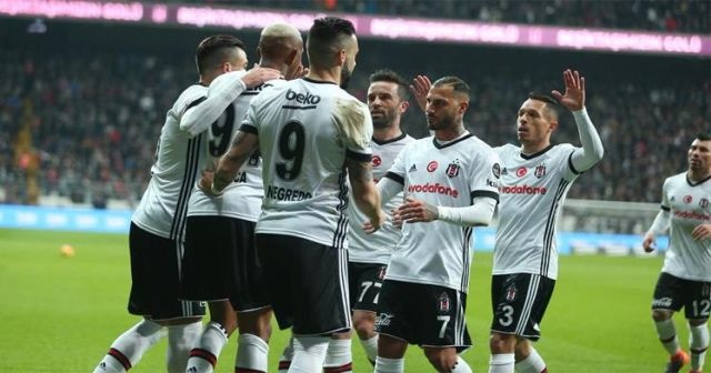 Beşiktaş farklı kazandı