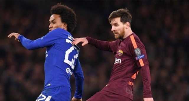 Chelsea sahasında Barcelona ile 1-1 berabere kaldı