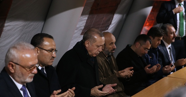 Erdoğan&#039;dan Afrin şehidinin evine ziyaret
