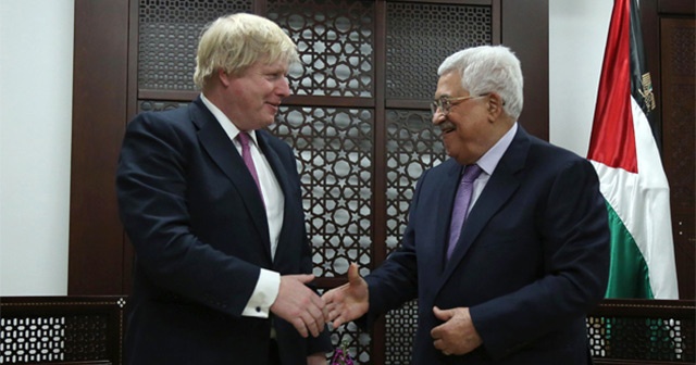 Filistin Devlet Başkanı Abbas İngiliz Bakan Boris Johnson&#039;la görüştü