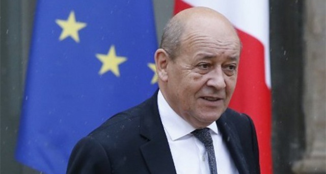 Fransa Dışişleri Bakanı Le Drian Irak&#039;ta