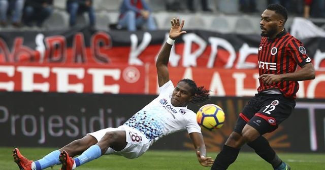 Gençlerbirliği ile Trabzonspor berabere kaldı