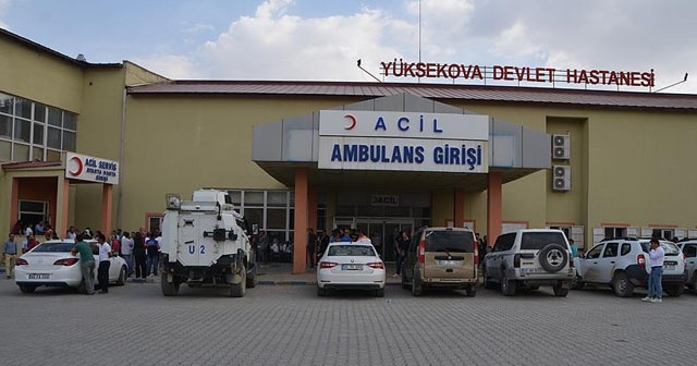 Hakkari&#039;de polis aracı kaza yaptı: 1 şehit, 2 yaralı