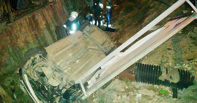 Hastaneye giderken kaza yaptılar: 4 yaralı