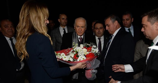 MHP Genel Başkanı Bahçeli Antalya&#039;da