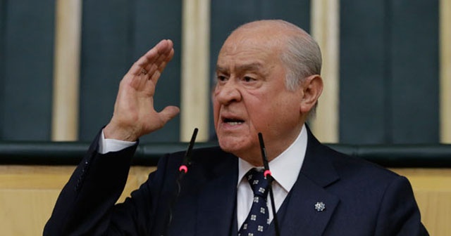 MHP Lideri Bahçeli: Bizim nezdimizde insan bile olamazlar