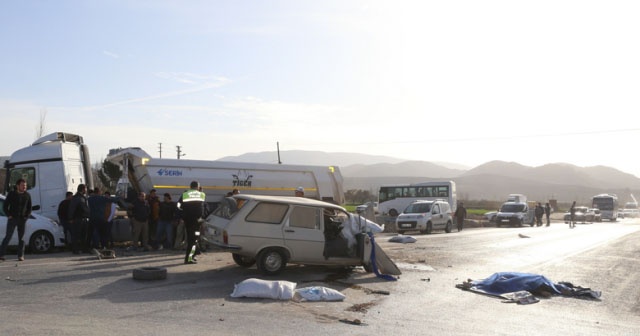 Muğla’da 3 araç birbirine girdi: 1 ölü