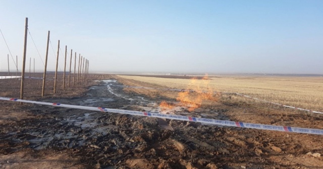 Niğde&#039;de su aramak için kuyu kazmışlardı, doğalgaz fışkırdı