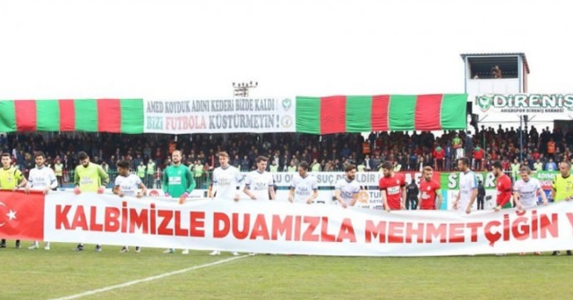 Skandal olay sonrası Amedspor hizaya geldi!