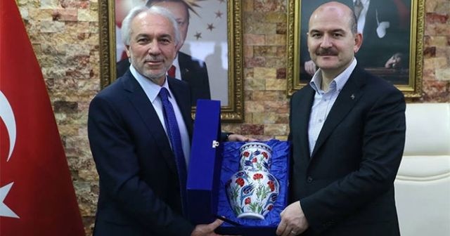 Soylu, Başkan Kamil Saraçoğlu&#039;nu ziyaret etti