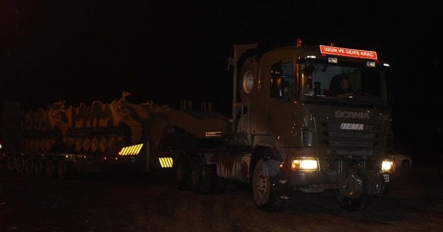 TSK konvoyu, yeni gözlem noktası için İdlib’e intikal etti