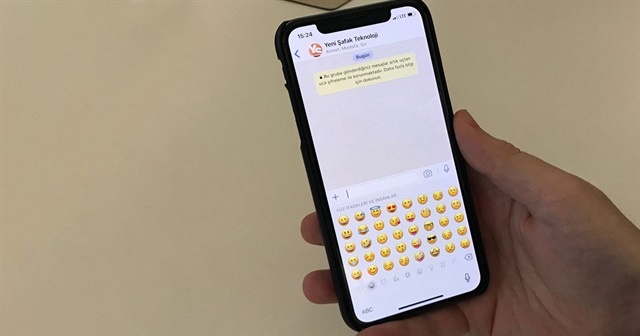 WhatsApp’ta emojinin yerini alacak