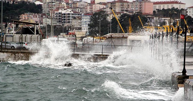 5 bölgeye rüzgar ve fırtına uyarısı