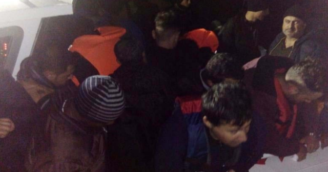 58 kaçak göçmen yakalandı