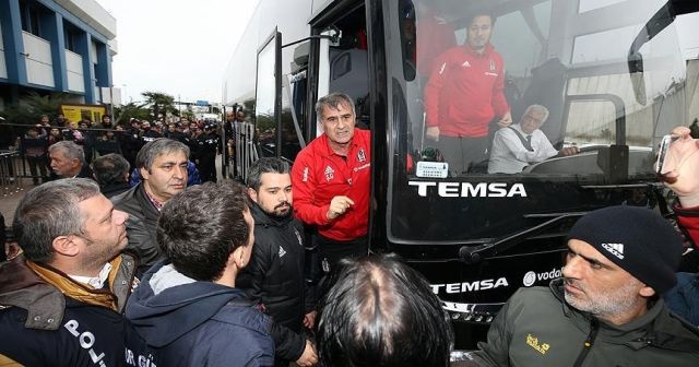 Beşiktaş kafilesi Trabzon&#039;da