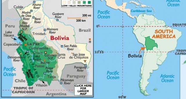 Bolivya 200 kilometrelik bayrakla denize ulaşmak istiyor