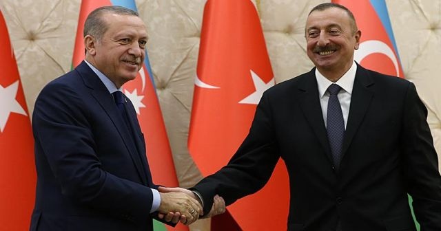 Cumhurbaşkanı Erdoğan, Azerbaycan Cumhurbaşkanı İlham Aliyev ile görüştü