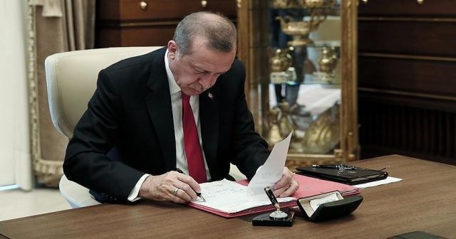 Cumhurbaşkanı Erdoğan, ittifak yasasını onayladı