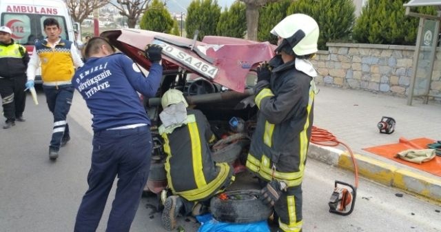 Denizli&#039;de trafik kazası