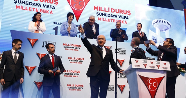Devlet Bahçeli: Cumhurbaşkanı seçiminde adayımız Recep Tayyip Erdoğan&#039;dır