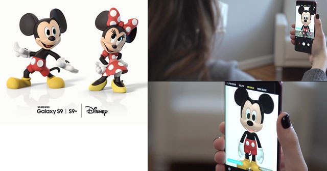 Disney karakterleri Samsung Galaxy S9 ve S9+&#039;larda hayat buluyor