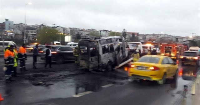 İstanbul’da sürücünün dikkati faciayı önledi