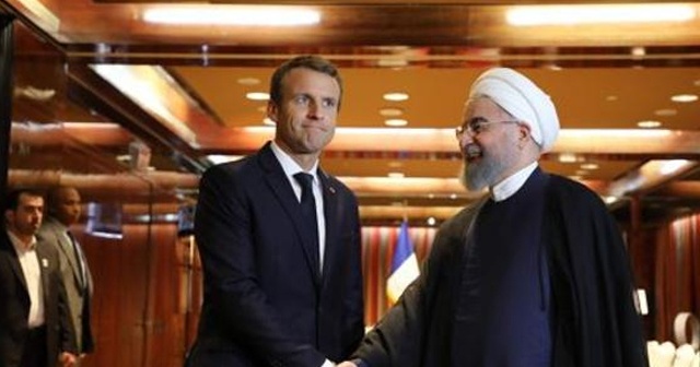 Macron ve Ruhani telefonda Suriye&#039;yi görüştü