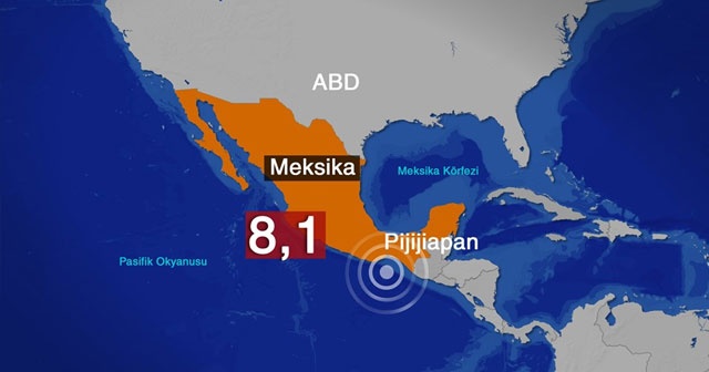 Meksika geçen yıl 26 bin kez sallandı