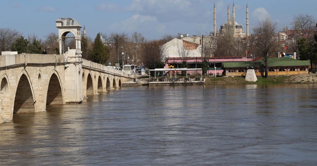 Meriç Nehri&#039;nin debisinde artış yaşanıyor