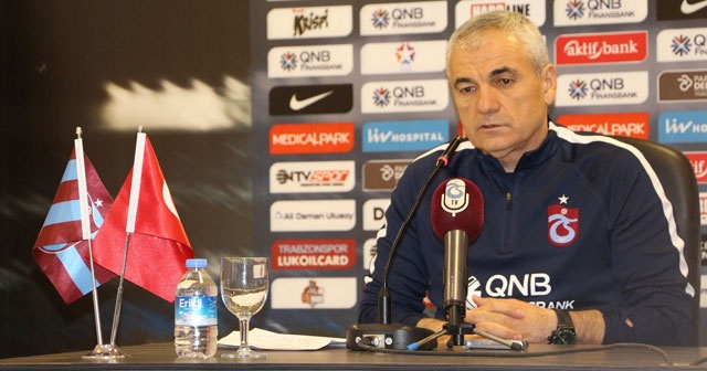 Rıza Çalımbay: Tek hedefimiz Trabzonspor&#039;u Avrupa kupalarına taşımak