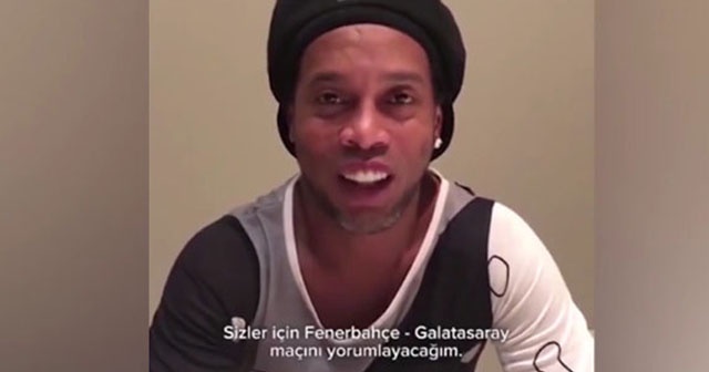 Ronaldinho&#039;dan derbi sonucu tahmini