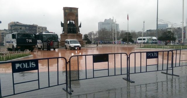 Son dakika! Taksim&#039;de güvenlik alarmı