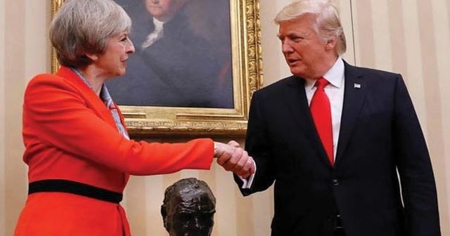 Trump, May ile Rusya&#039;yı görüştü