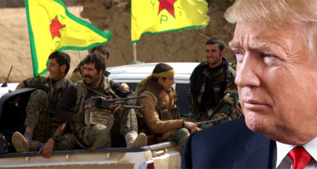 Trump YPG/PKK kontrolündeki bölgelere ayrılan yardımı dondurdu