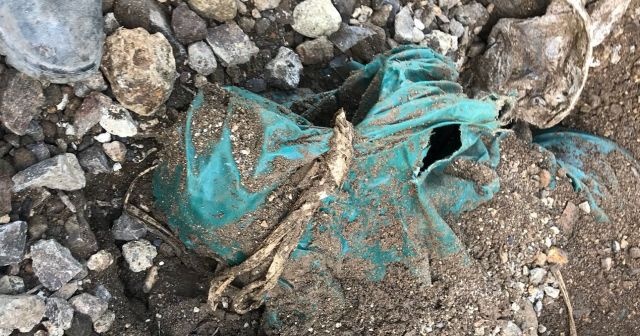 7 aydır kayıp olan şahsın parçalanarak gömülmüş cesedi bulundu