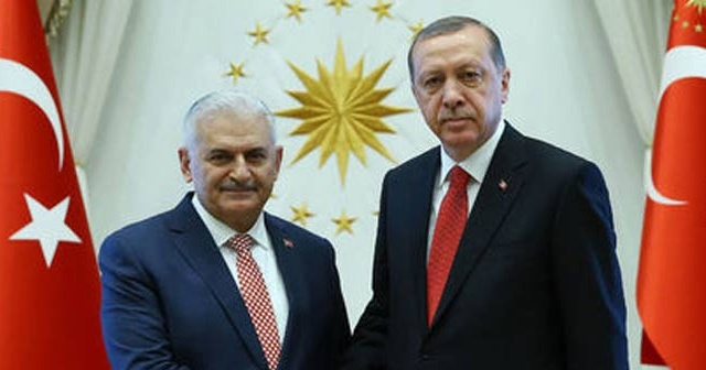 Cumhurbaşkanı Erdoğan Başbakan Yıldırım ile görüştü