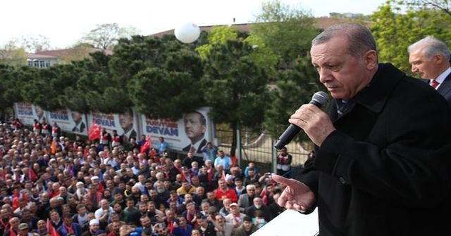 Cumhurbaşkanı Erdoğan Beykoz&#039;da müjdeyi verdi