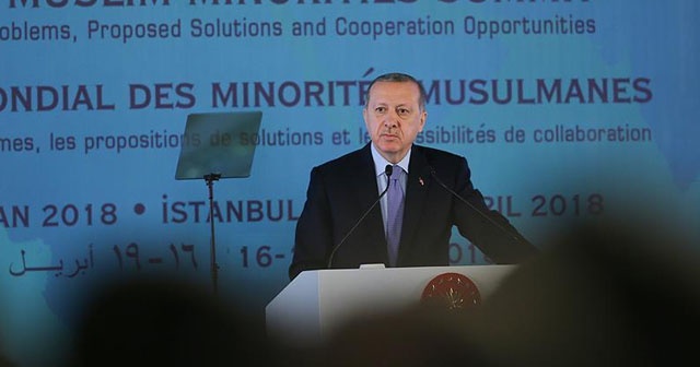 Cumhurbaşkanı Erdoğan: Çifte standart karşısında sahada olmamız gerekiyor