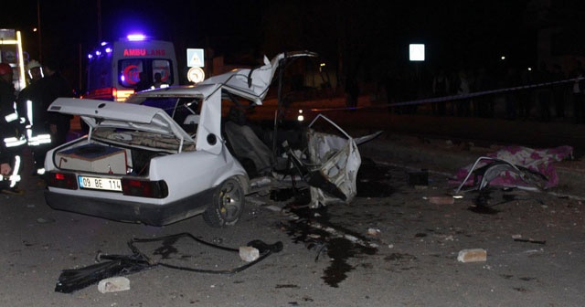 Denizli’de trafik kazası: 1 ölü, 3 yaralı