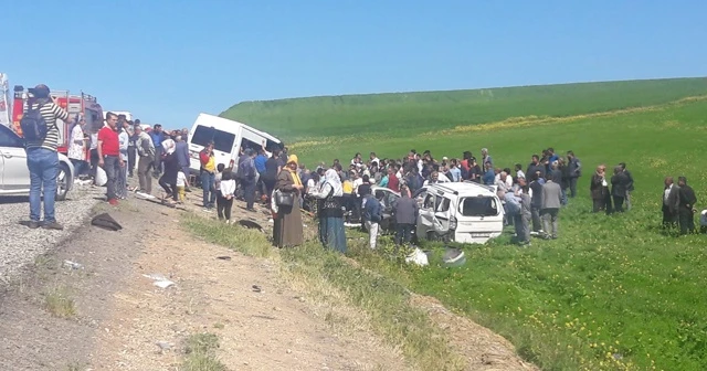 Diyarbakır'da feci kaza, ölü ve yaralılar var